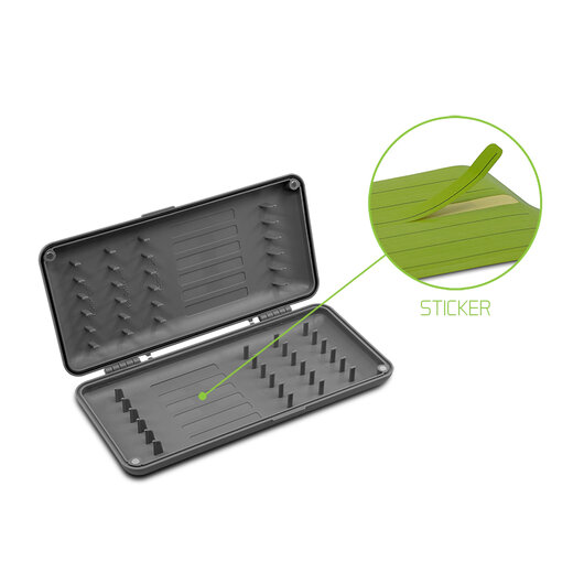 Box na method feedrové nadväzce Delphin HardBOX REAXE | 200x97mm