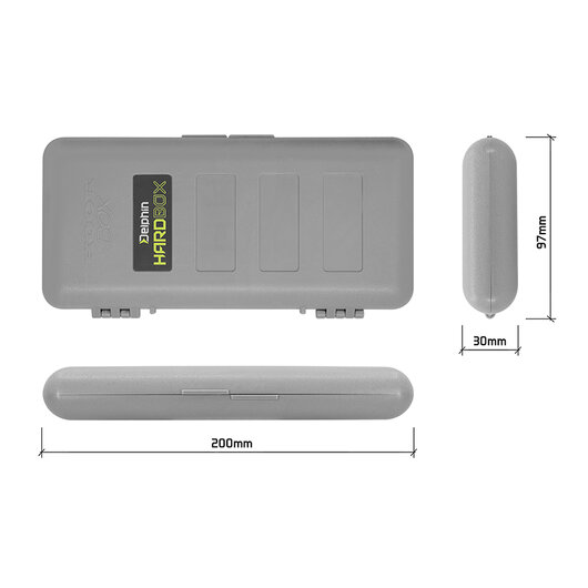 Box na method feedrové nadväzce Delphin HardBOX REAXE | 200x97mm