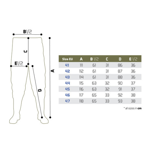 Brodiace nohavice po pás Delphin HRON Pants