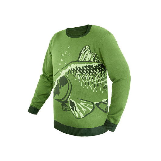 Pletený sveter Delphin CARP | veľ. S