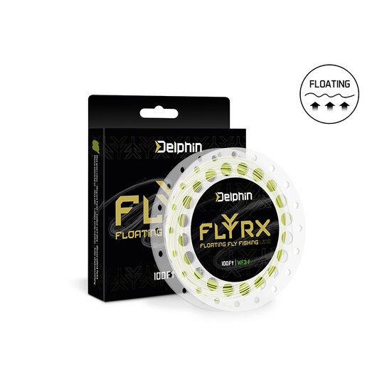 Muškárska šnúra Delphin FLYRX | WF3-F / 100 FT