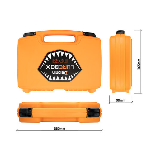 Krabica Delphin LureBOX MEGA | 365x280x90mm
