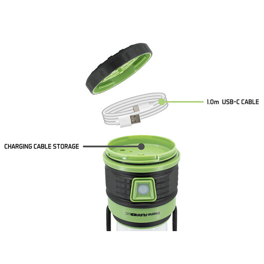 Kempingová lampa Delphin AURA+ UC | 8,5W 5400mAh