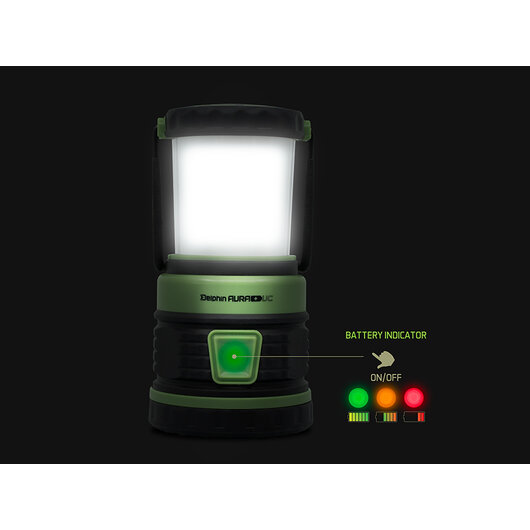 Kempingová lampa Delphin AURA+ UC | 8,5W 5400mAh