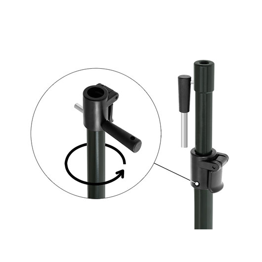 Rázsoška Delphin CLASSA Stick | 32-50cm