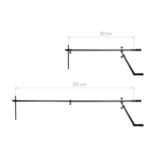 Feedrové rameno Delphin REAXE ProfixARM | 110-210cm
