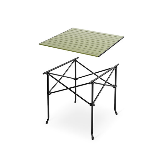Skladací stolík Delphin CAMPSTA Mega | 70x70x70cm