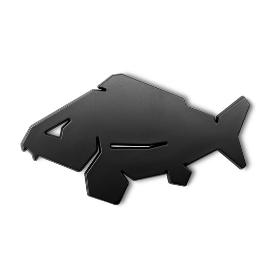 3D nálepka Delphin CARP | Čierna