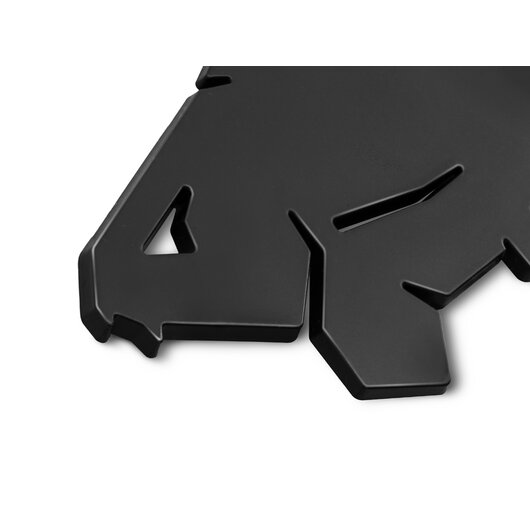 3D nálepka Delphin CARP | Čierna