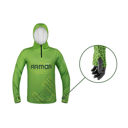 Tričko s kapucňou Delphin UV ARMOR 50+
