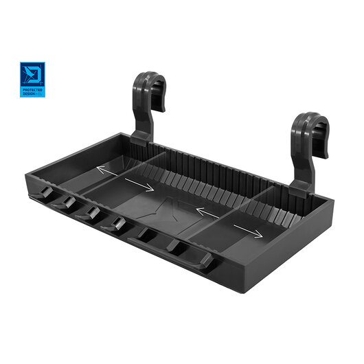 Polička na rodpod Delphin ShelfPOD / BlackWAY | 20x10x3cm