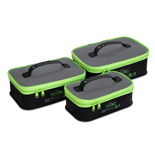 Set tašiek Delphin REAXE SetBAX 3v1 | 30x20x11cm / 28x18x10cm / 26x16x9cm 