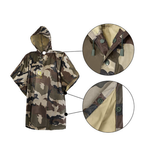 Nepremokavé pončo Delphin PROOF Poncho | XS-M