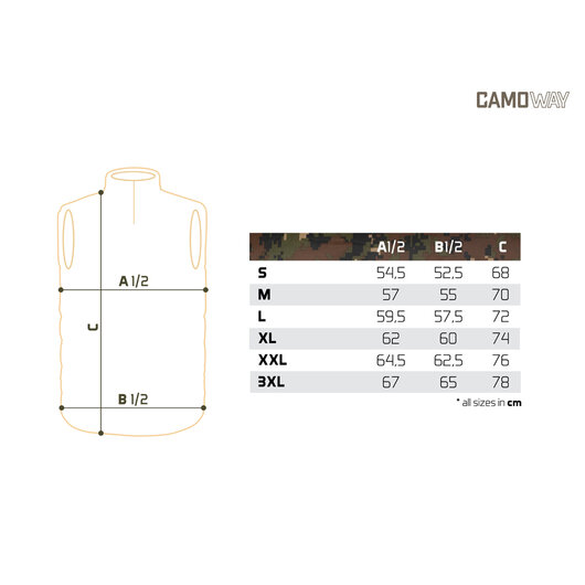 Vesta Delphin CamoWAY Vest