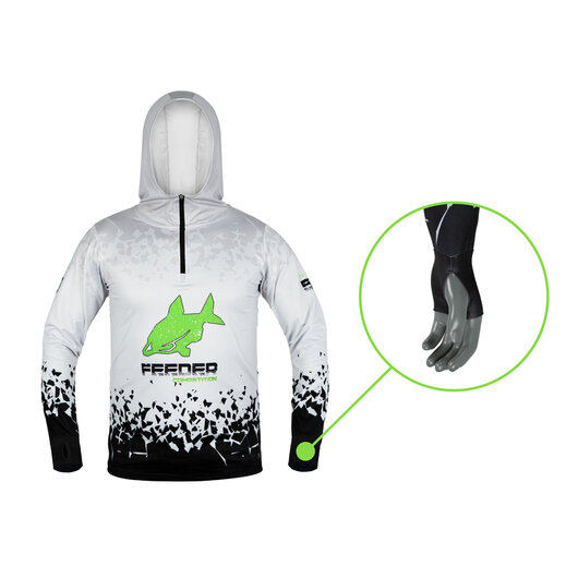 Tričko s kapucňou Delphin UV ARMOR 50+