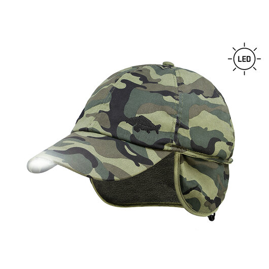 Zimná LED šiltovka Delphin OutLINE Camo
