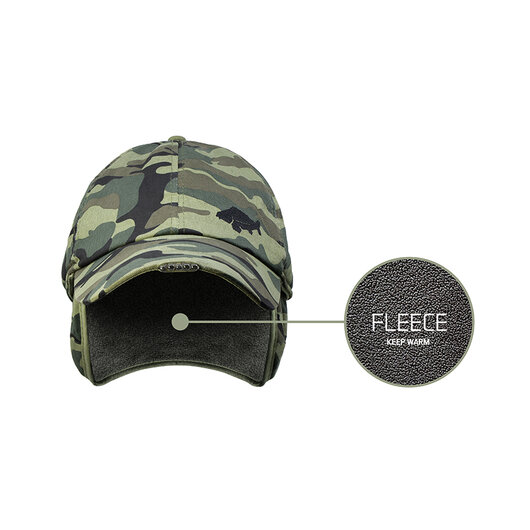 Zimná LED šiltovka Delphin OutLINE Camo