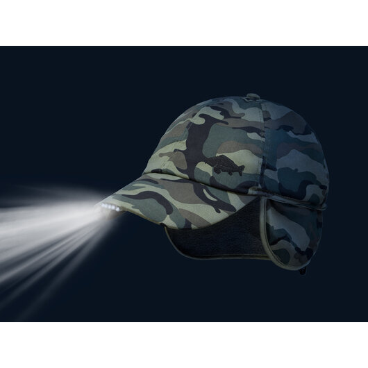 Zimná LED šiltovka Delphin OutLINE Camo