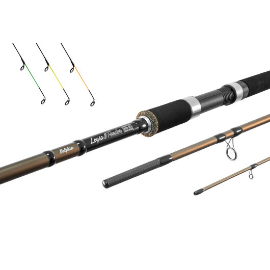 Delphin LEGIA Feeder II + 3 špičky | 330cm/80g