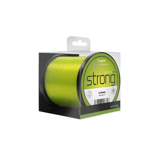 Delphin STRONG Carp žltá | 0,25mm 5,5kg 300m