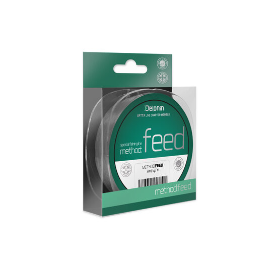Delphin Method FEED sivá | 0,14mm 1,8kg 150m
