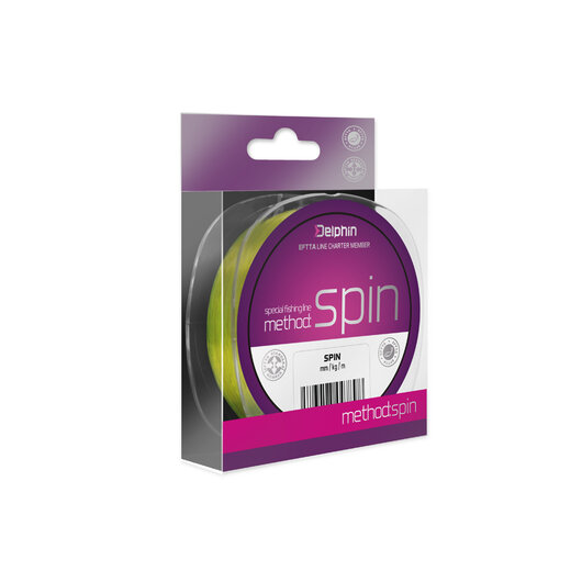 Delphin Method SPIN žltá | 0,10mm 1,0kg 150m