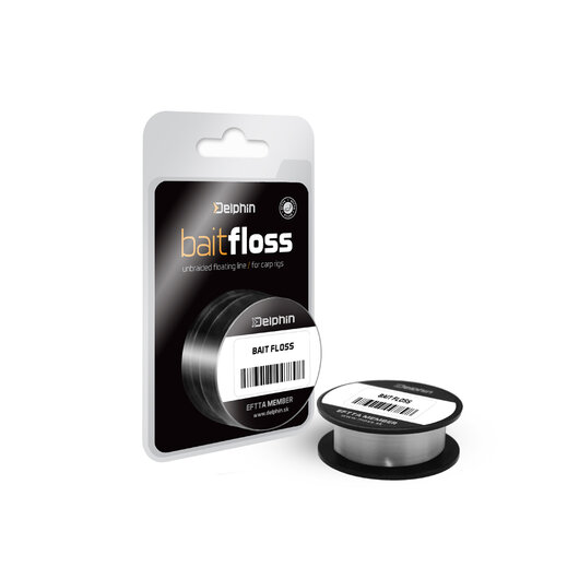 Delphin HOOK Line Bait Floss biela | 20lbs 20m