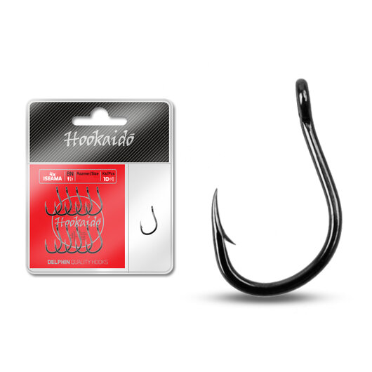 Háčik Delphin HKD 4xISEAMA ring/ 10+1ks | BN/1