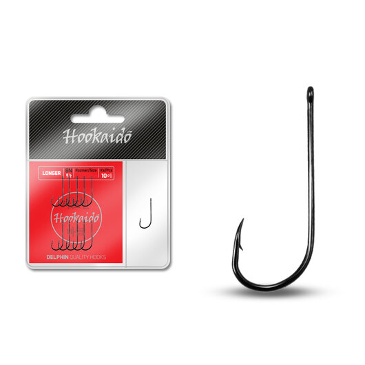 Háčik Delphin HKD LONGER ring / 10+1ks | BN/4