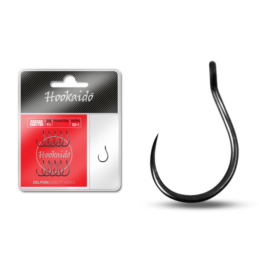 Háčik Delphin HKD Feeder SMUTER ring / 10+1ks | TEFCON/6