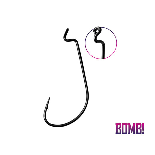 Háčik BOMB! D-SHOT OFFS WORM/5ks | #4