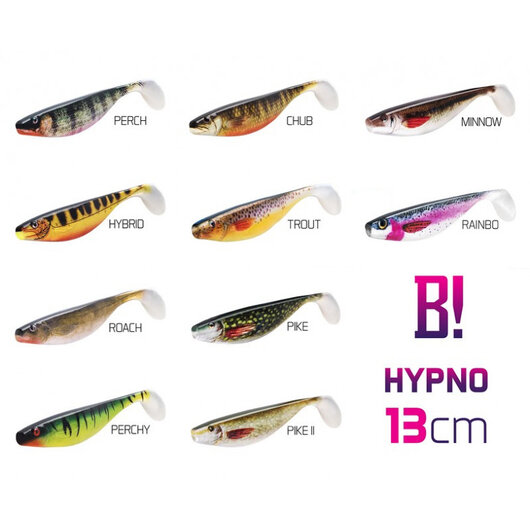 Umelá nástraha BOMB! HYPNO / 2ks | 13cm/3D PERCH