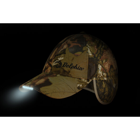 Zimná čiapka DELPHIN s LED | kamufláž