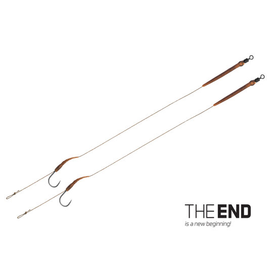 Nadväzec Delphin THE END Boilie rig / 2ks | 20cm/25lbs/#2