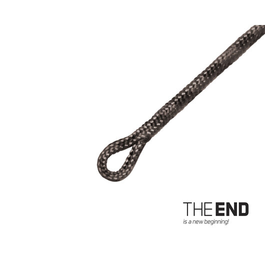 Nadväzec THE END Leadcore + swivel / 3ks | 1m