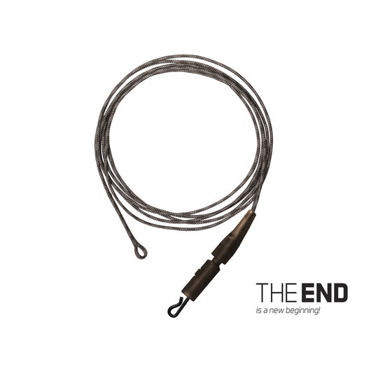 Nadväzec THE END Leadcore + PIN clip / 3ks | 1m