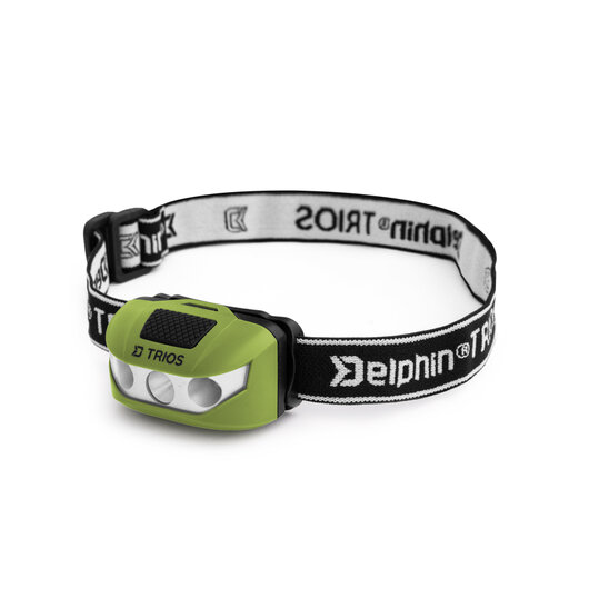 Čelová lampa Delphin TRIOS | 1W