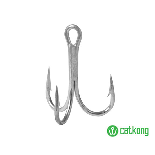 Trojháčik CATKONG SuPower TREBLE / 4ks | #4/0