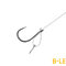 Nadväzec Delphin FLR D-rig / 6ks ‎| 8cm/0,22mm/B-LESS #8/Sting 7mm