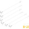 Nadväzec Delphin FLR D-rig / 6ks ‎| 8cm/0,22mm/B-LESS #8/Sting 7mm