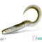 Umelá nástraha Delphin TwistaX Eeltail UVs / 5ks | 15cm/GREENCH
