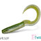 Umelá nástraha Delphin TwistaX Eeltail UVs / 5ks | 15cm/GREENCH