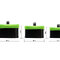 Set tašiek Delphin REAXE SetBAX 3v1 | 30x20x11cm / 28x18x10cm / 26x16x9cm 