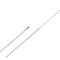 Rázsoška Delphin oceľová so závitom | 40-70cm