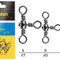 Cross-Line Swivel A-03/10ks