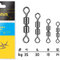 Hi speed double rolling swivel A-04 | BN/4