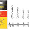 Rollings swivel with Hooked snap | BN/4