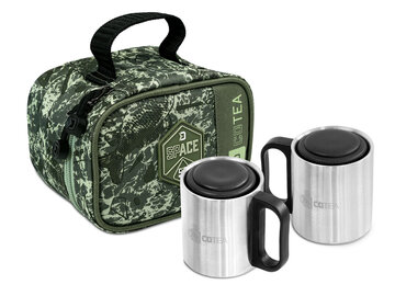 Verres, bouteilles et thermos