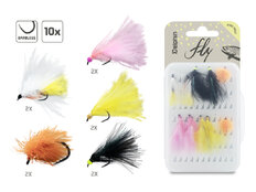 Lot de mouches Delphin FLY / 10 pcs | Pond trout