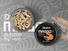 Appât artificiel Delphin MaggoX Pop Up | Crevette